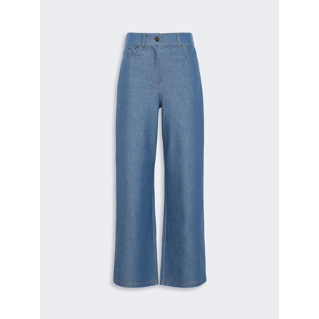 Pantalone in jersey Max Mara MMLEMIRO blu - immagine 4