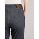 Pantaloni carrot Max Mara MMLVAMPATA azzurro - immagine 5