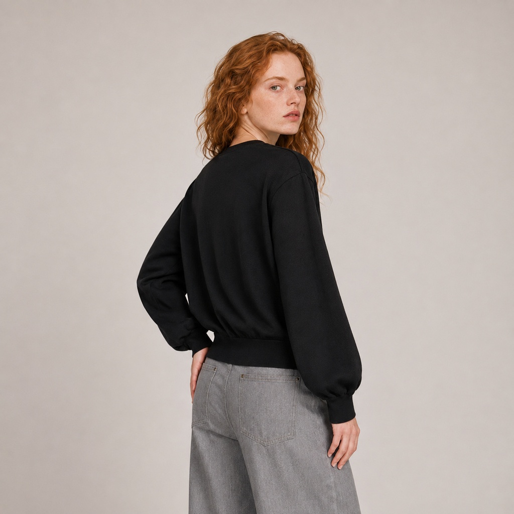 Coordinato in maglia Max Mara MMLOTTONE - Nero - immagine 3