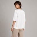 T-shirt in seta Max Mara MMLASTI - Bianco - immagine 4